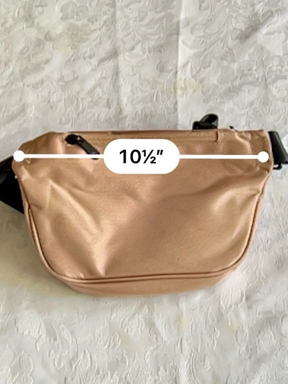 Jordan Rose Gold and Black Waist Pack UNISEX